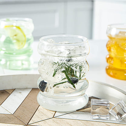Glas-Set mit Glasstrohhalm (2er) – nachhaltig trinken mit NutriWave